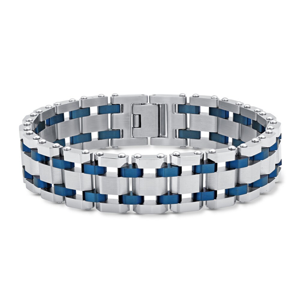 Men's Bracelet Stainless Steel/Ion Plating 4Ty7i3Y0