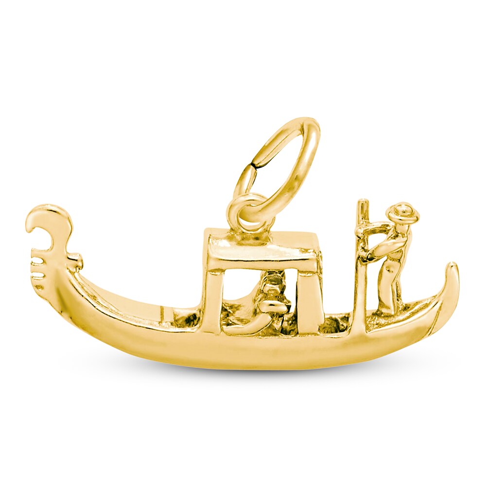 Gondola Charm 14K Yellow Gold 4rDqD1Il