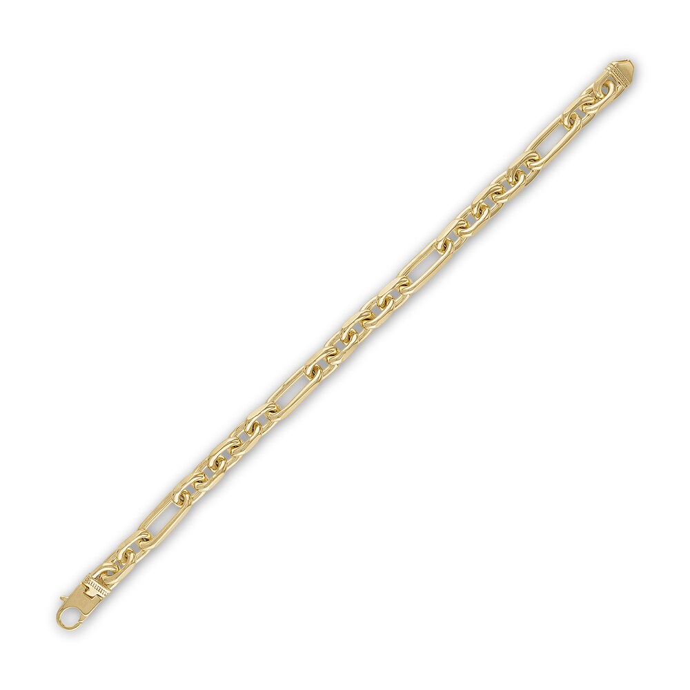 1933 by Esquire Figaro Chain Bracelet Sterling Silver/14K Yellow Gold 5jekfWjR