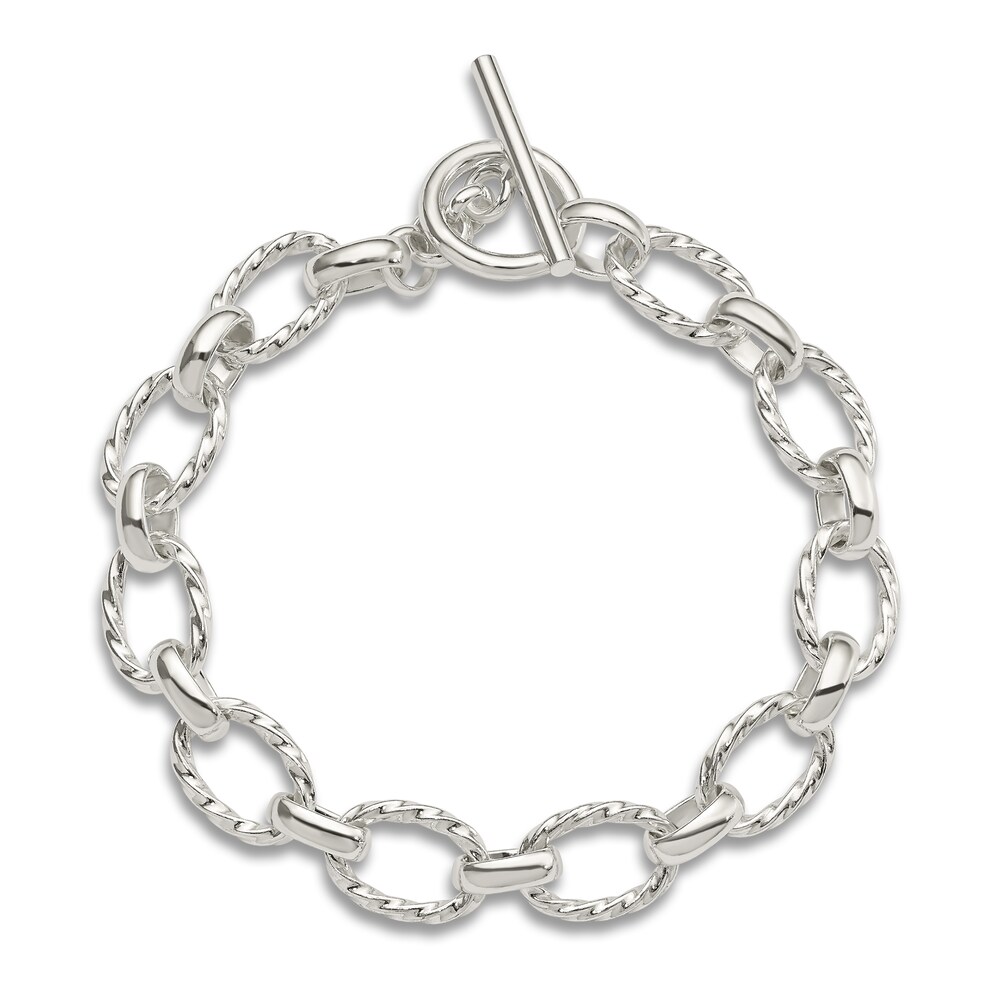 Oval Link Bracelet Sterling Silver 8.75 Length 6tG0rUje
