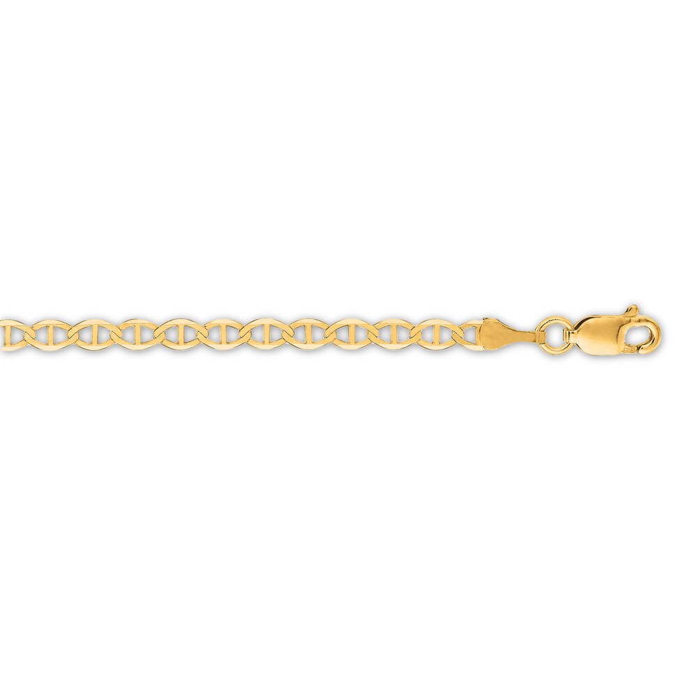 Mariner Chain Anklet 14K Yellow Gold 10\" 6upnmI0n