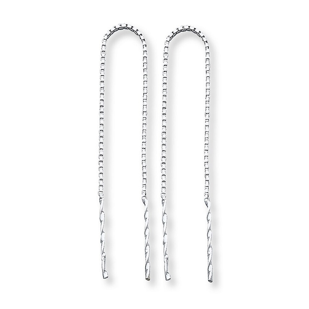 Threader Earrings Sterling Silver 74gWrx6e [74gWrx6e]