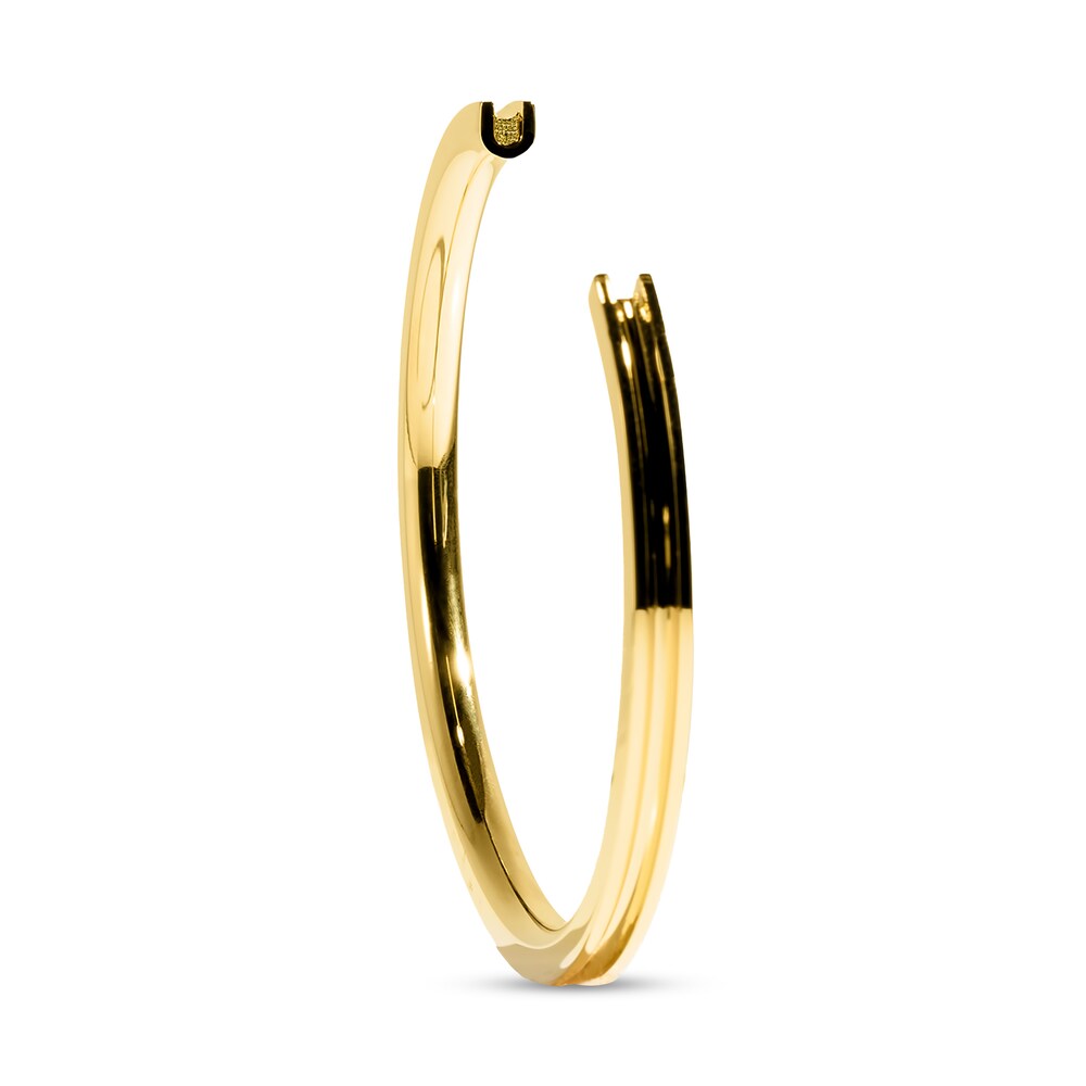 Stella Valle Letter U Bangle Bracelet 18K Gold-Plated Brass 7jVsKSgM