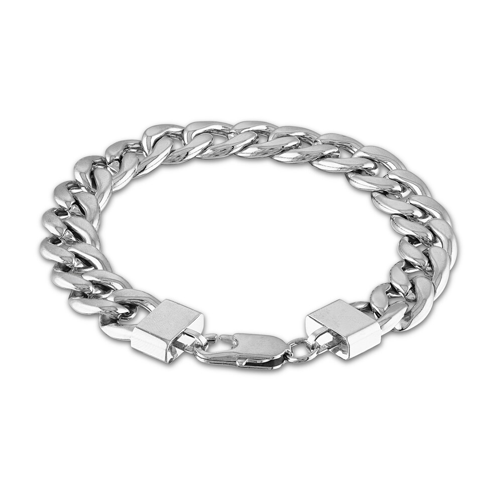 Men's Curb Chain Bracelet Stainless Steel 8SS7Lrl8