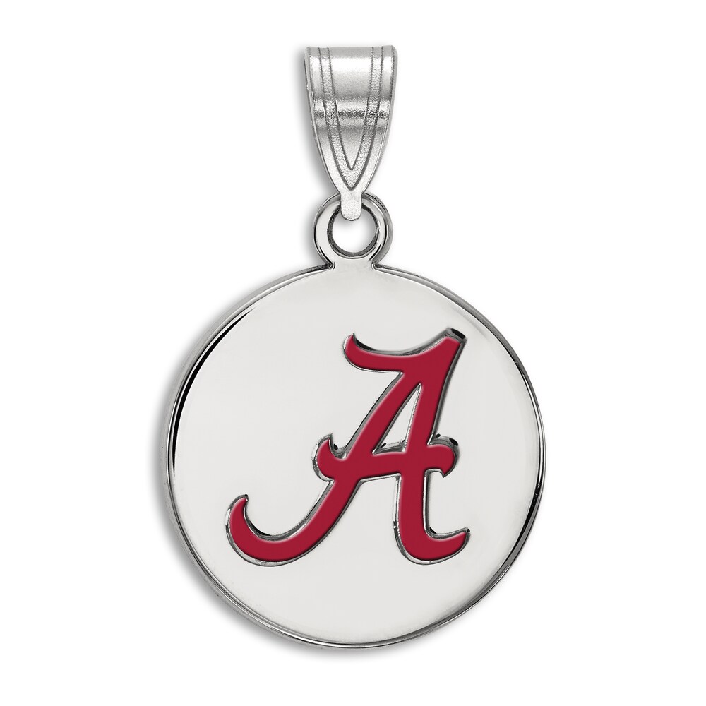 University of Alabama Enamel Charm Sterling Silver 8plHLida