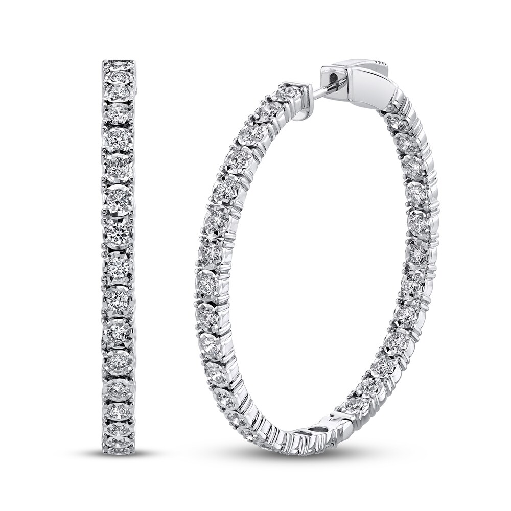 Shy Creation Diamond Earrings 1-7/8 ct tw 14K White Gold SC55006170 9iNNgeBQ