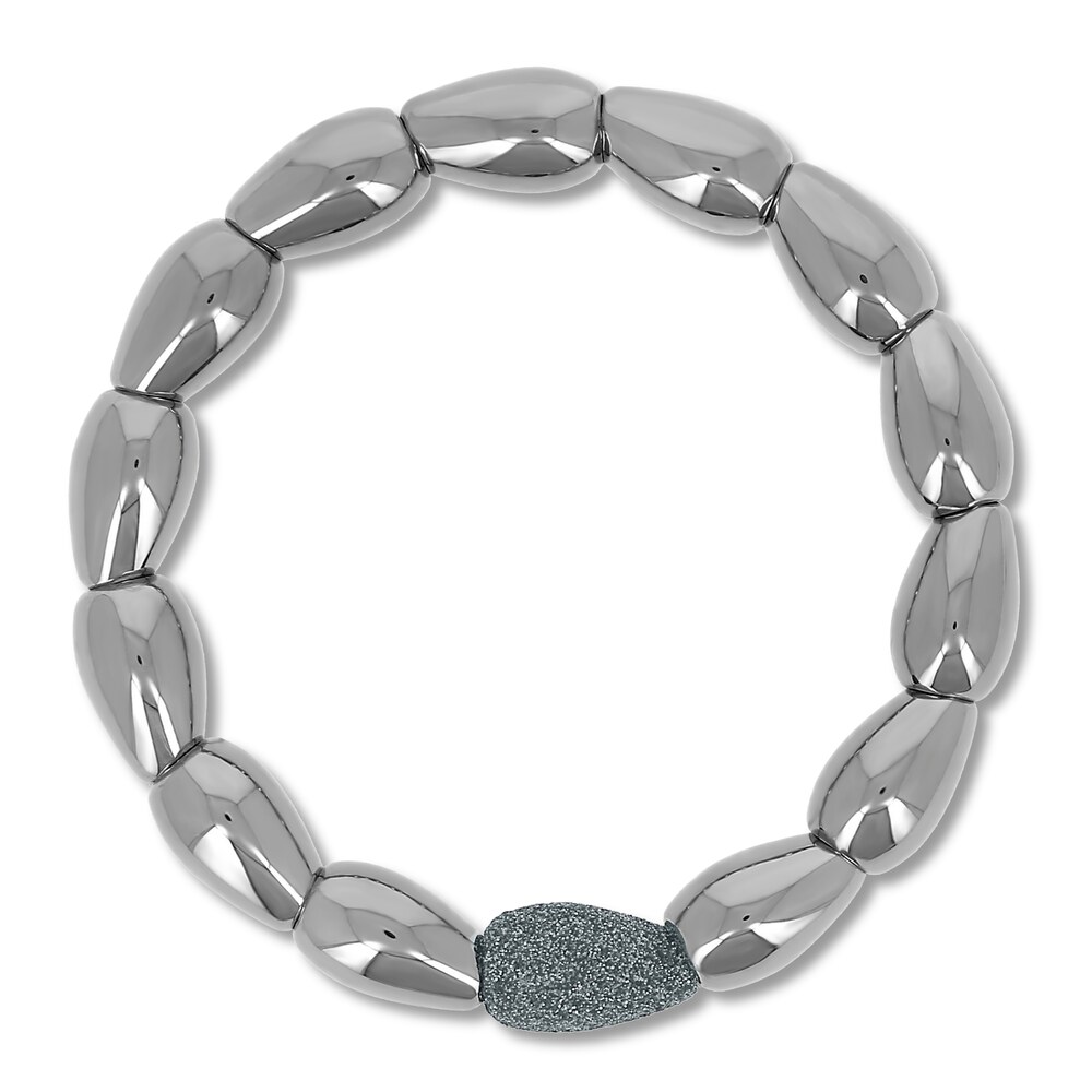 Pesavento Polvere Di Sogni Teardrop Bead Bracelet Sterling Silver/Ruthenium-Plated BwKwLPBc [BwKwLPBc]