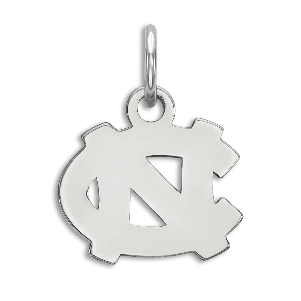 University of North Carolina Small Necklace Charm Sterling Silver EOXP1512