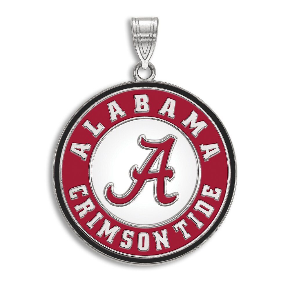 University of Alabama Enamel Charm Sterling Silver FmjNFJjJ