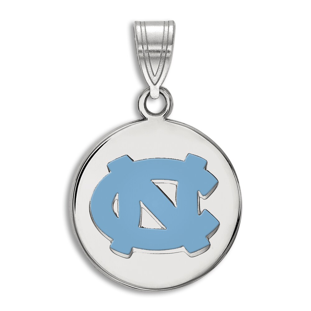 University of North Carolina Enamel Charm Sterling Silver Fs7nnMfc