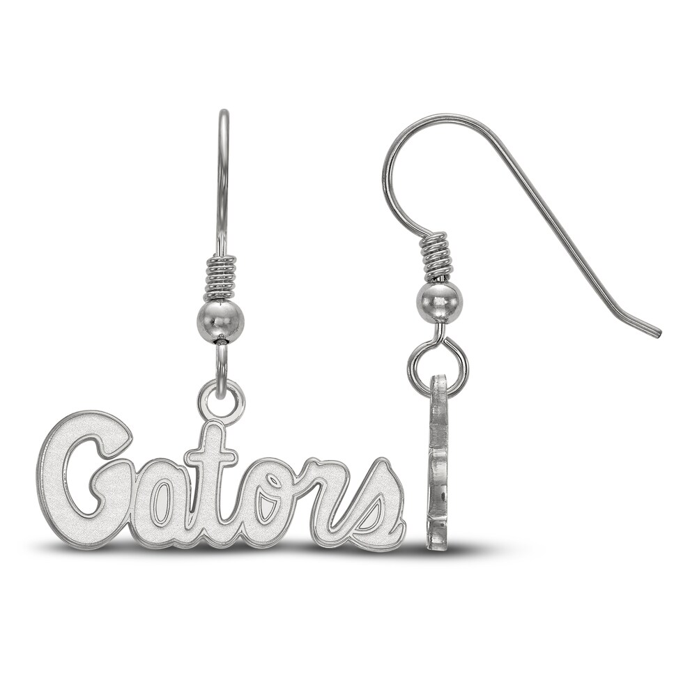 University of Florida Dangle Earrings Sterling Silver GiMkhdM1