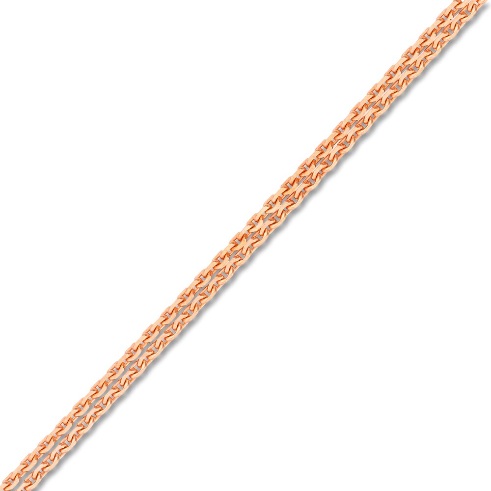 Infinity Bracelet 14K Rose Gold HiMUsSQH