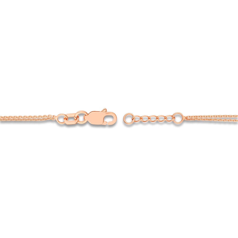 Infinity Bracelet 14K Rose Gold HiMUsSQH