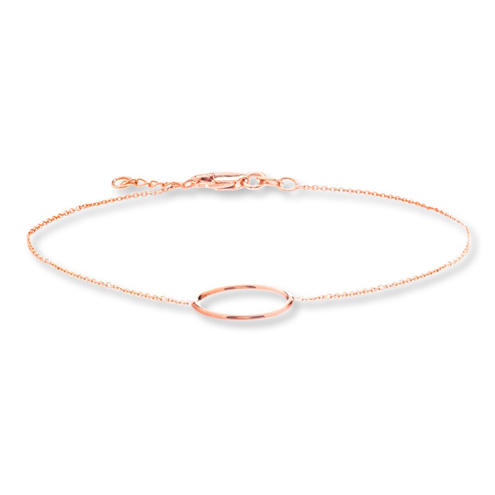 Circle Bracelet 14K Rose Gold ImqvXxuY