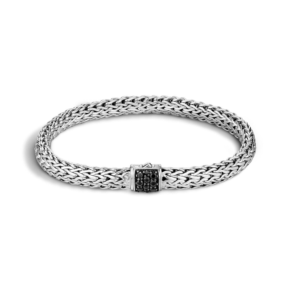 John Hardy Classic Chain 6.5MM Bracelet in Silver with Gemstone, Small JOGXwkFy