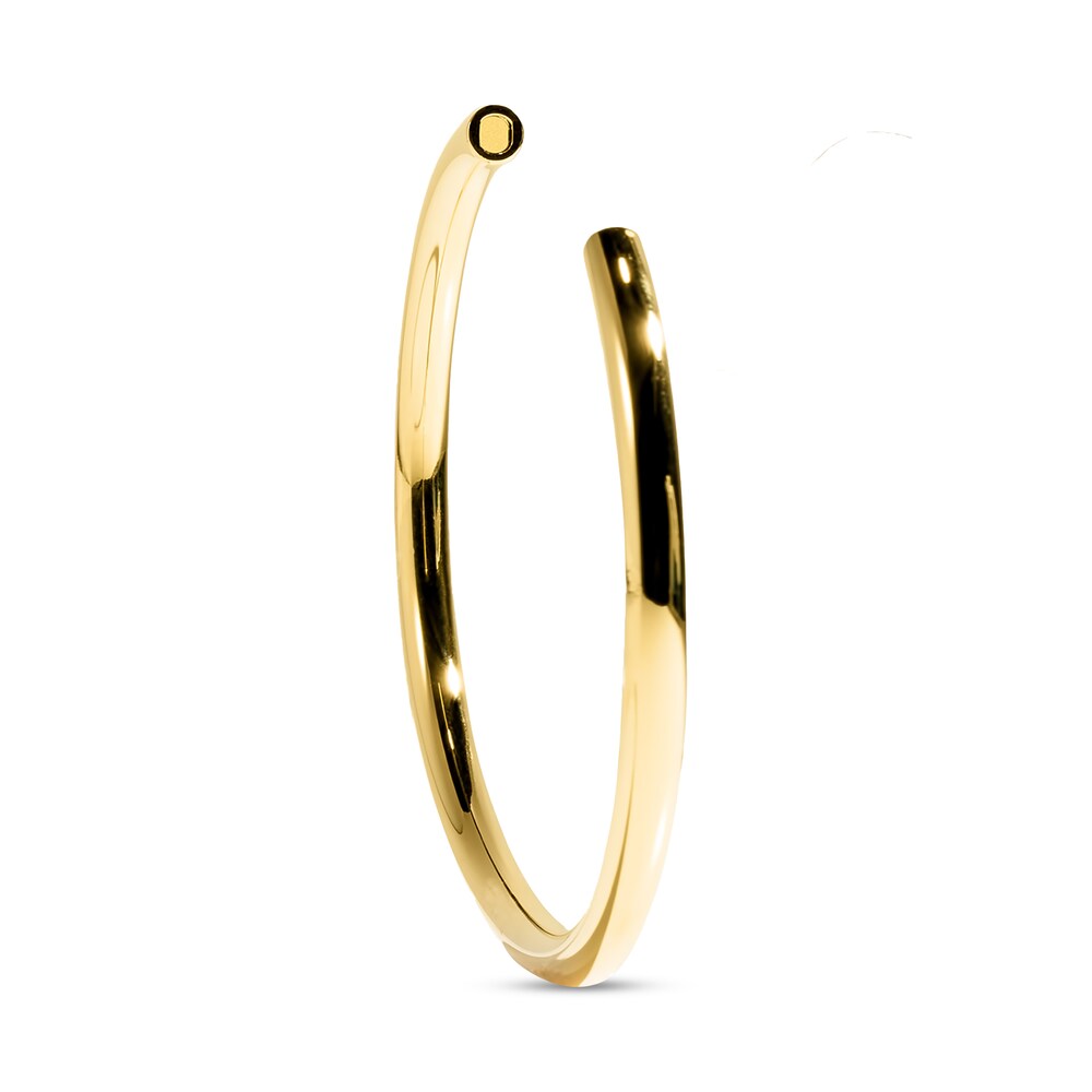 Stella Valle Letter O Bangle Bracelet 18K Gold-Plated Brass JcA638yT