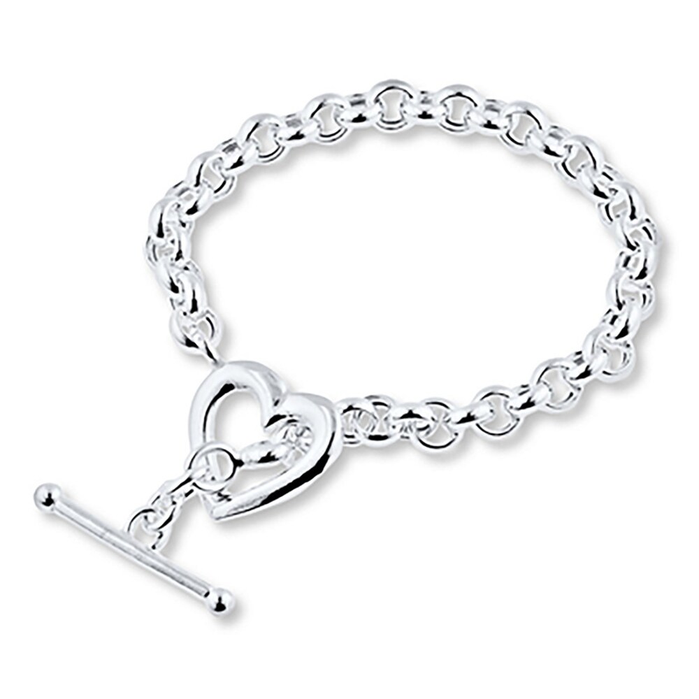 Rolo Link Bracelet Sterling Silver 7.5 Length MQV8uHhP