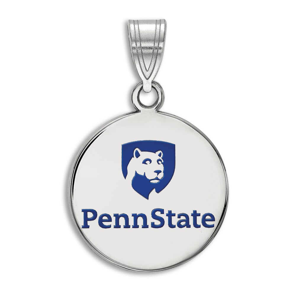 Penn State University Enamel Charm Sterling Silver MdKPRzuJ