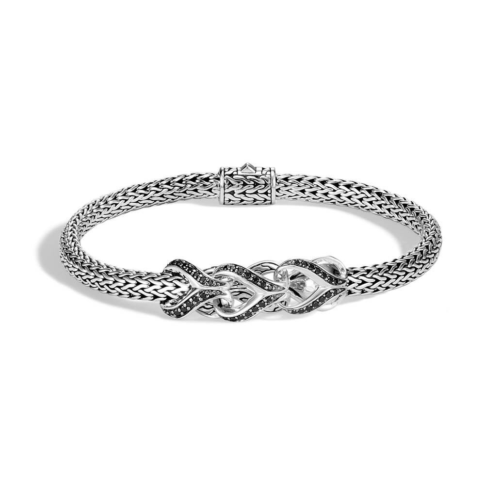 John Hardy Asli Classic Chain Link 5MM Station Bracelet in Silver, Gem, Large NP6hcNQ4