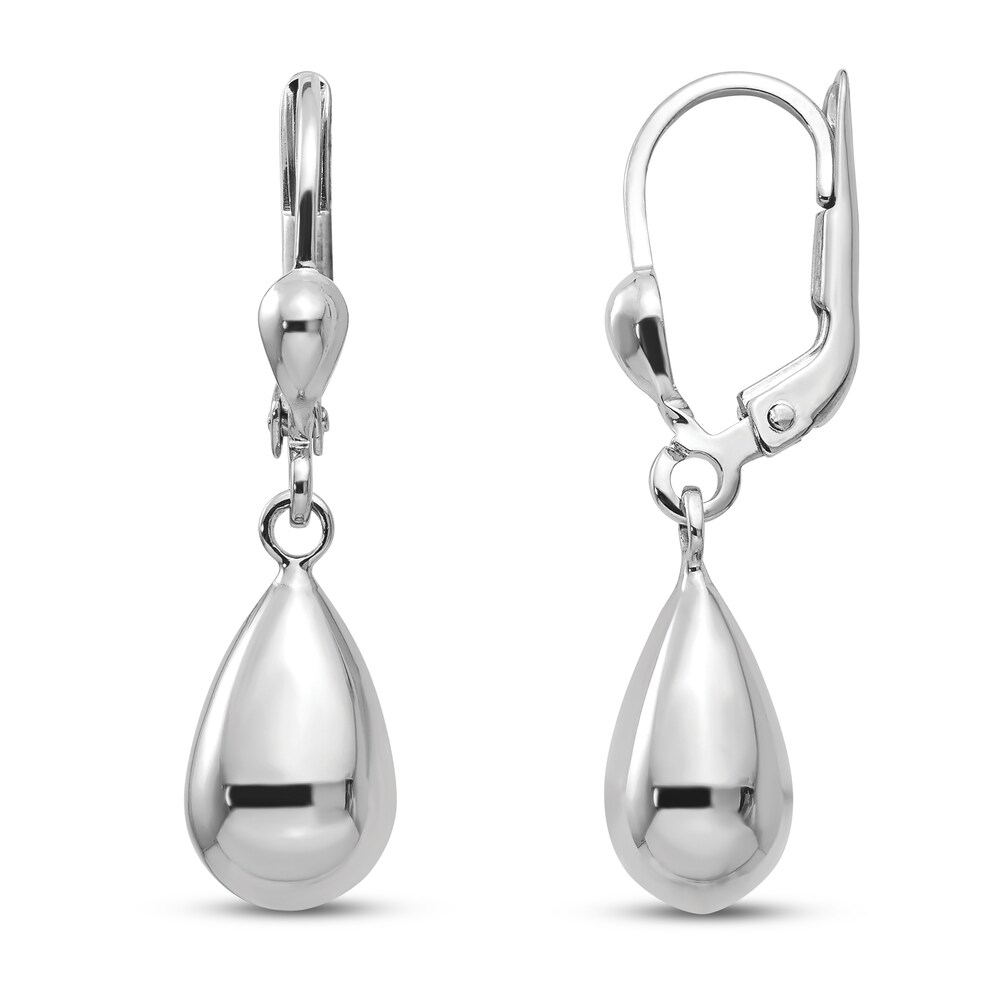 Dangle Earrings 14K White Gold Nw9QS9nh