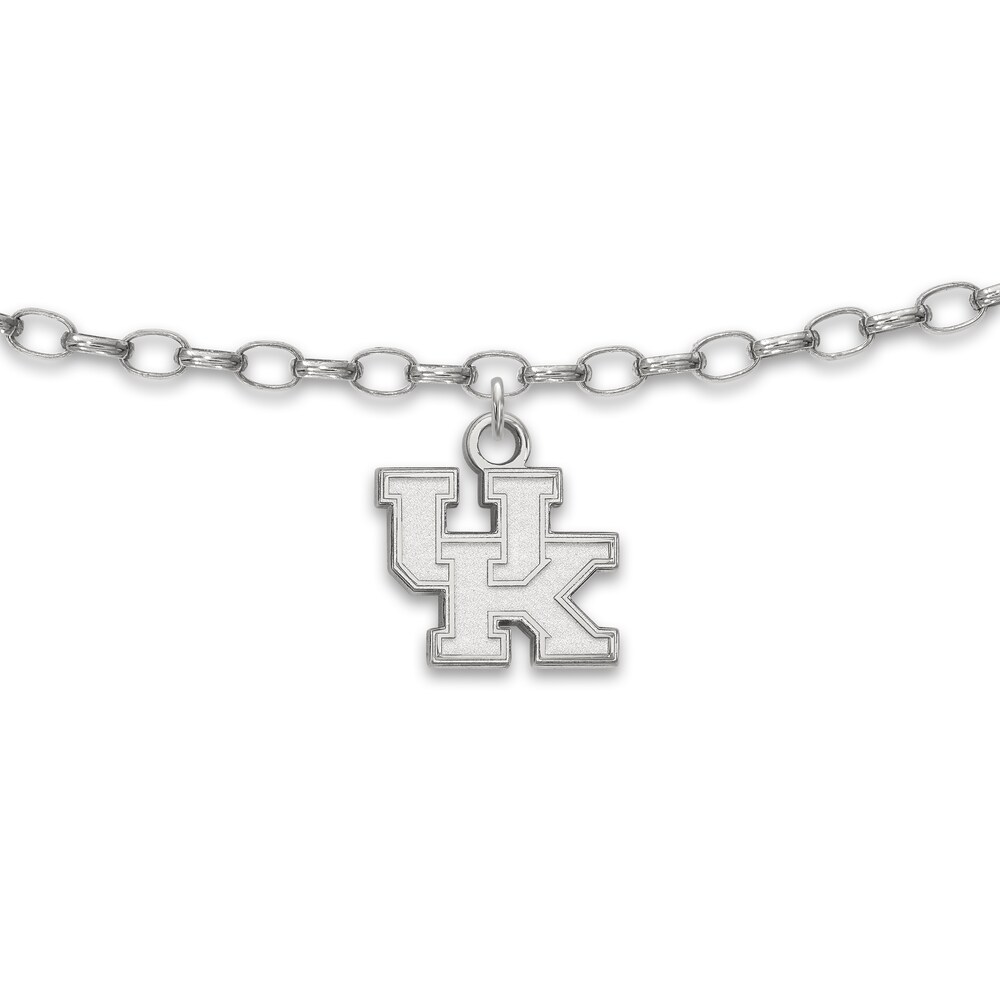 University of Kentucky Anklet Sterling Silver 9" Pq8LG7Br
