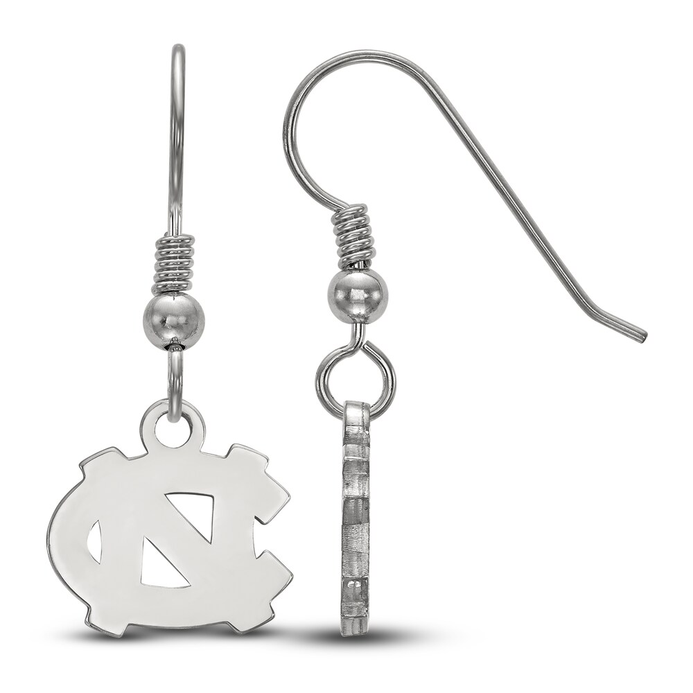 University of North Carolina Dangle Earrings Sterling Silver RdkHiVZL