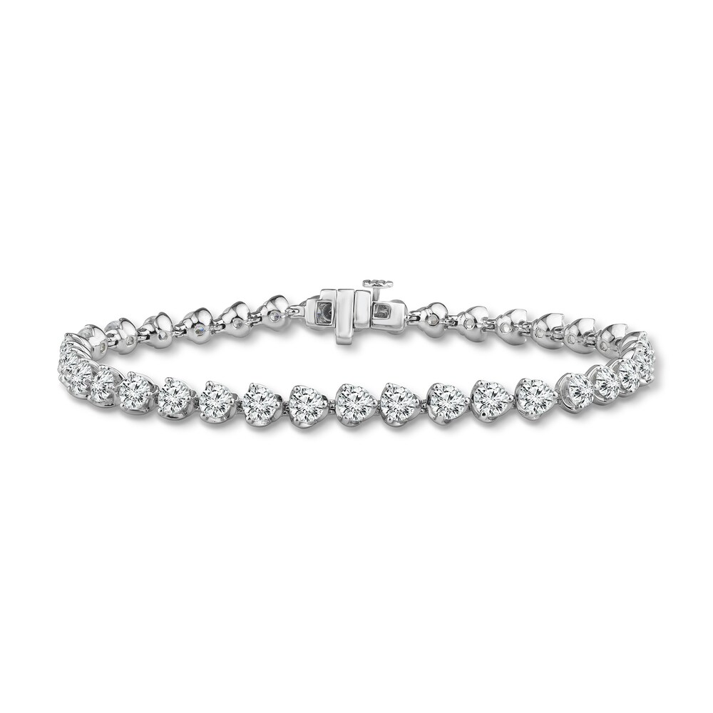 Diamond Tennis Bracelet 10 ct tw Round 14K White Gold SUynXLgQ