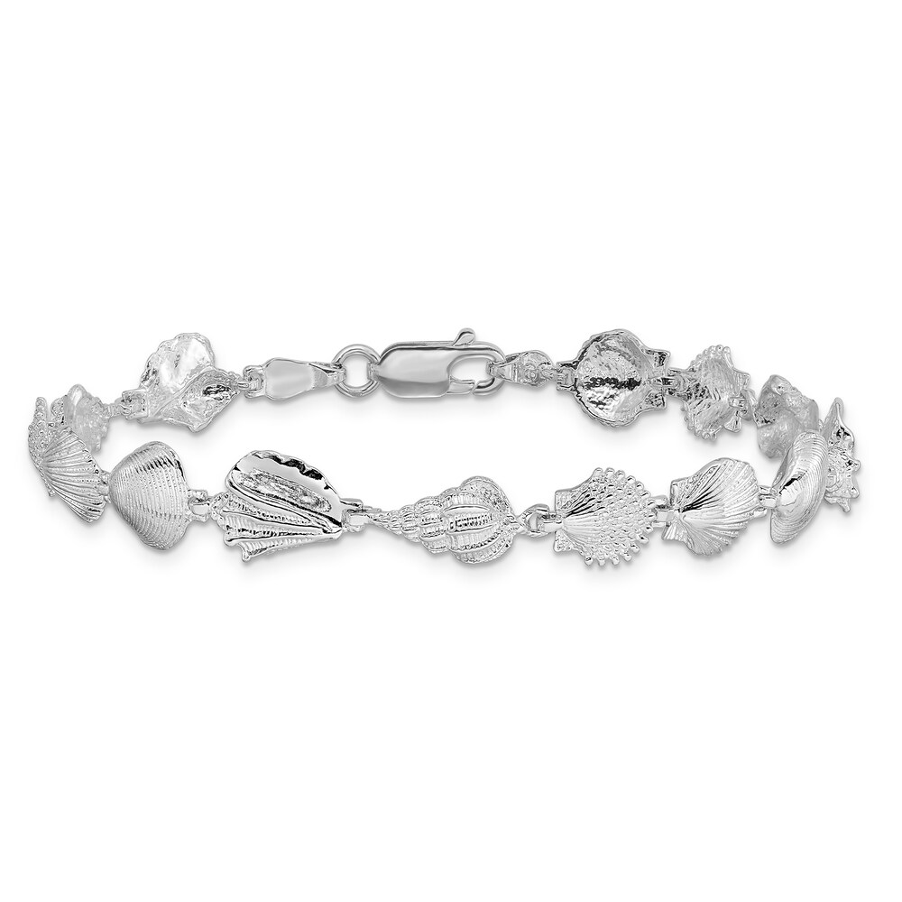 Multi-Shell Bracelet Sterling Silver TZzgMrTa