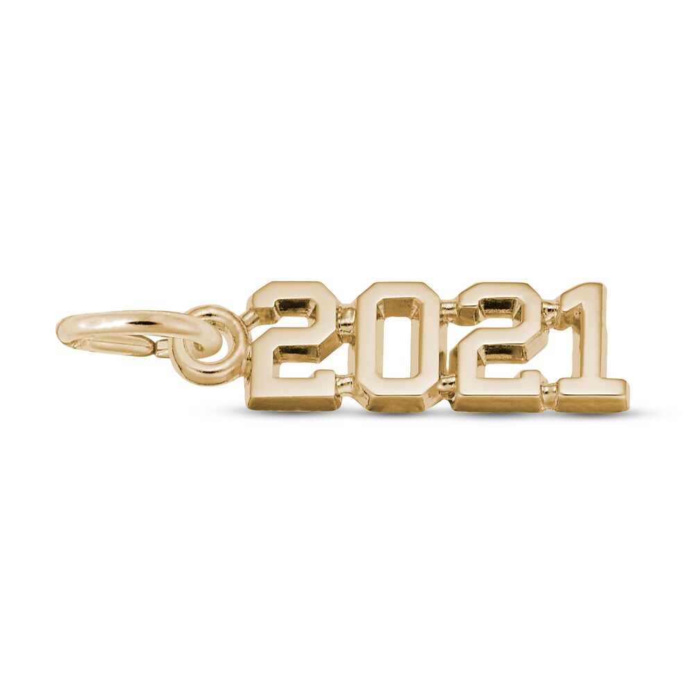 2021 Charm 14K Yellow Gold Tzy9U8OT