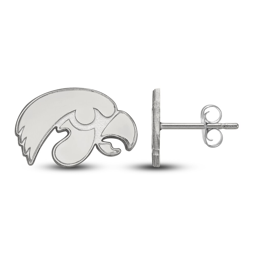 University of Iowa Stud Earrings Sterling Silver UAagTyc9