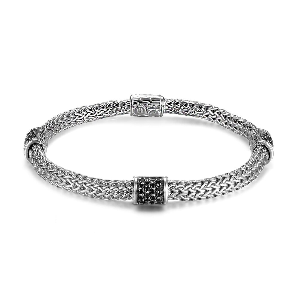 John Hardy Classic Chain 5MM Bracelet in Silver with Gemstone, Small UW8C2F9i