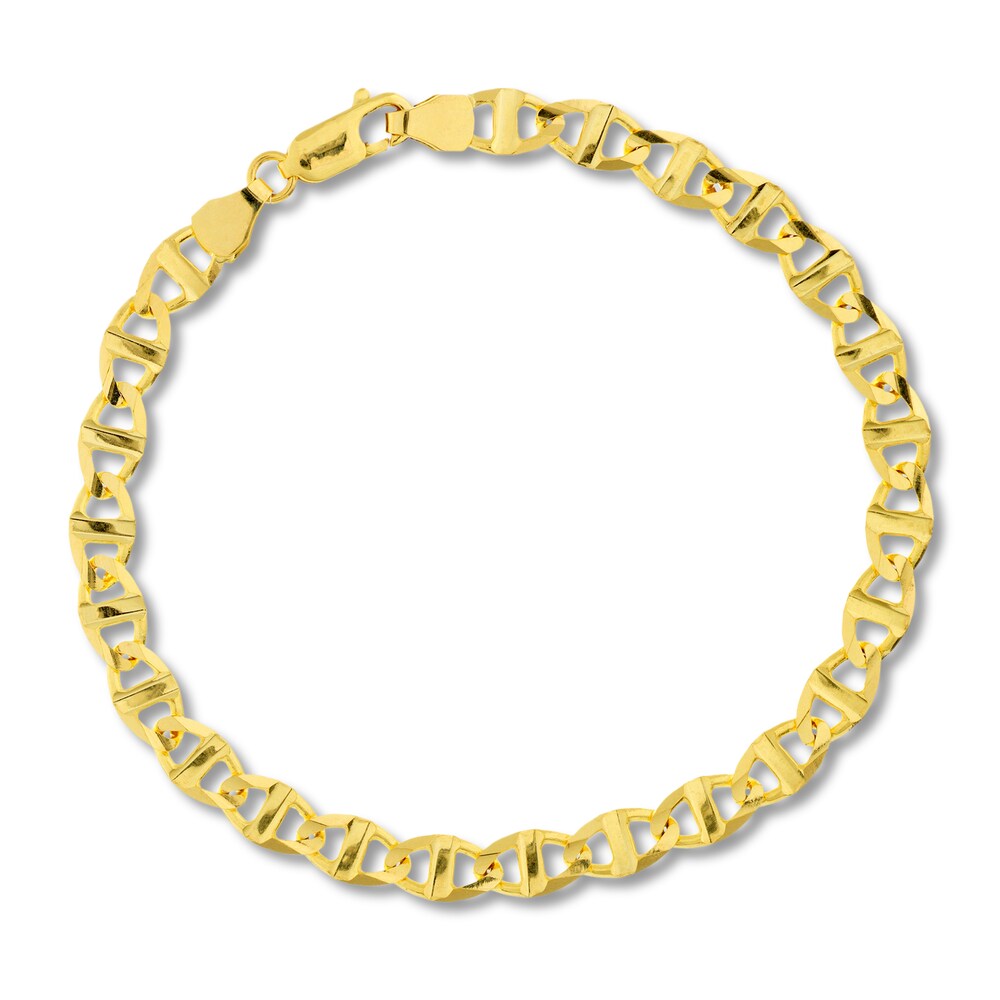 Mariner Chain Bracelet 14K Yellow Gold 7.5" UYnSJ22g