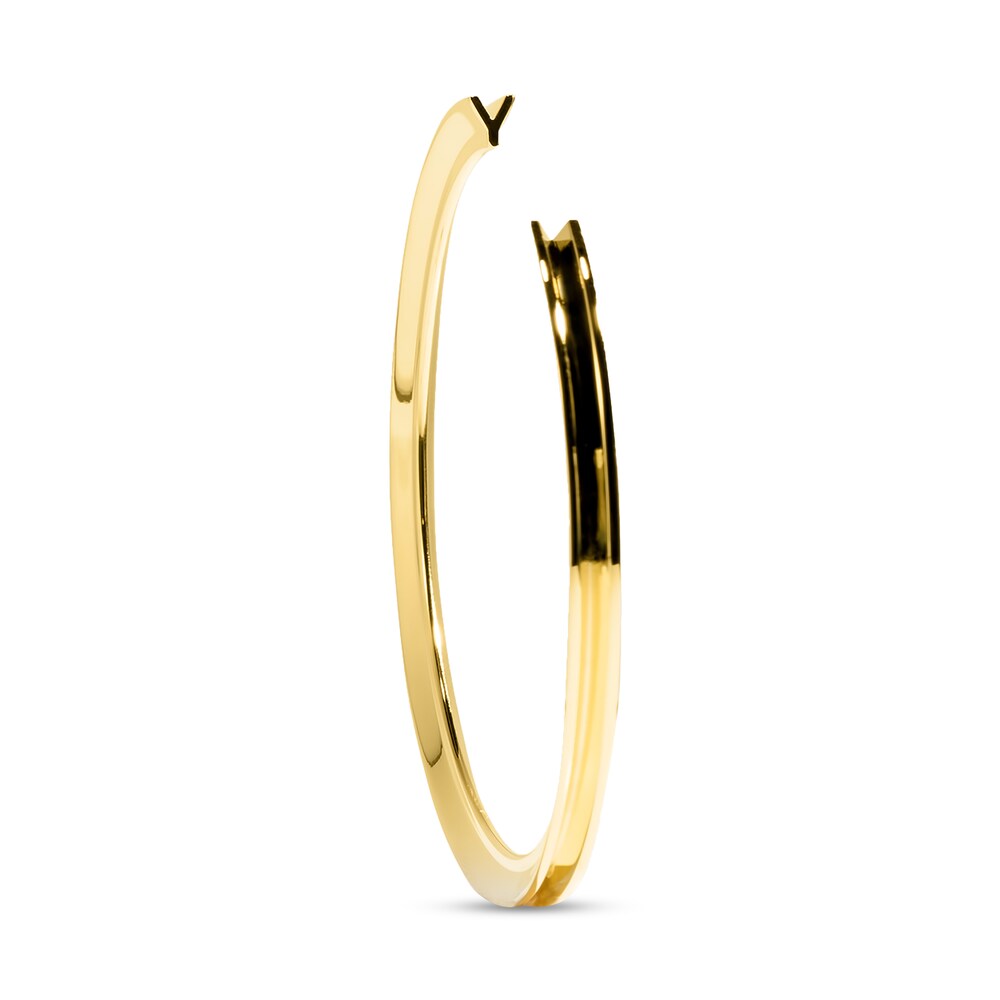 Stella Valle Letter Y Bangle Bracelet 18K Gold-Plated Brass WM9tNUwX