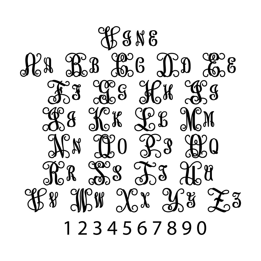 Scripted Monogram Bracelet Wr1U0G87