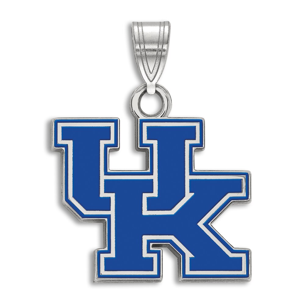 University of Kentucky Enamel Charm Sterling Silver XcS2swpM