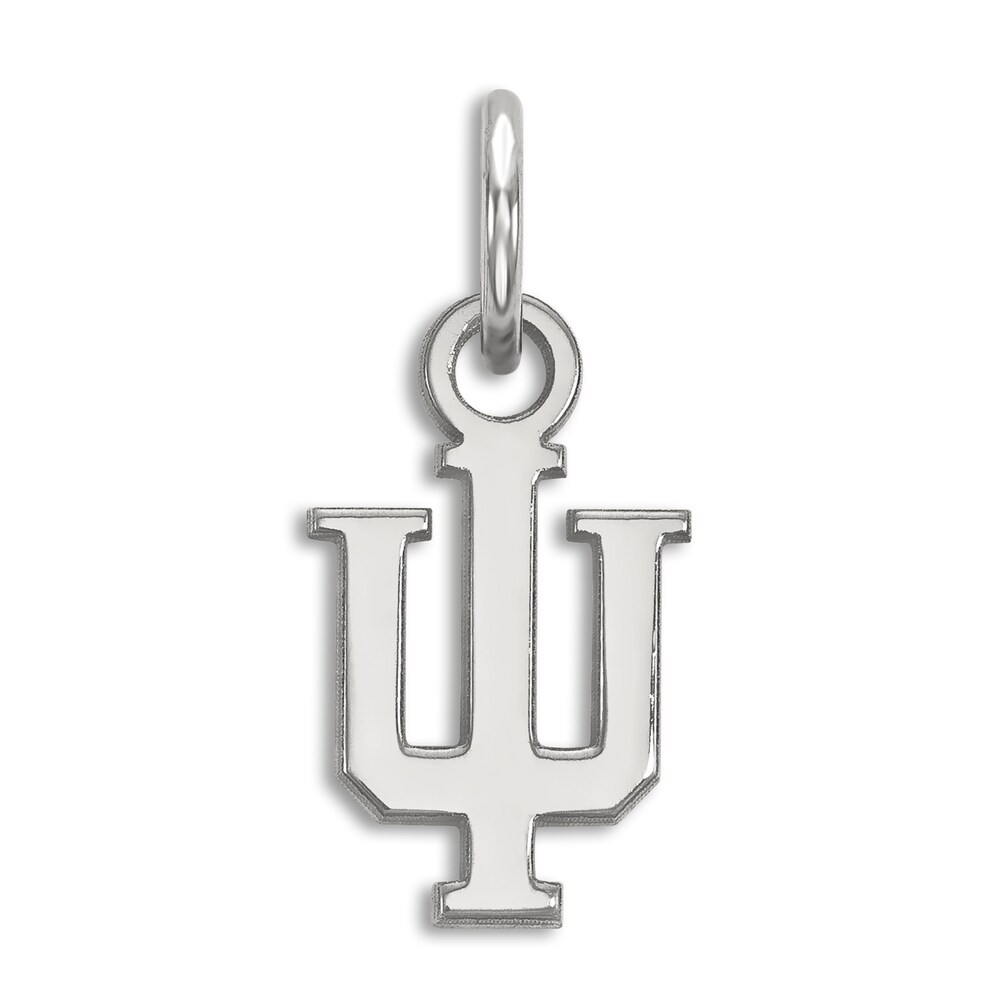 Indiana University Small Necklace Charm Sterling Silver XsIdqKgh