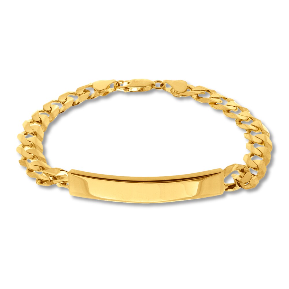 ID Link Bracelet 14K Yellow Gold 8.5\" Length Y1WXhZei