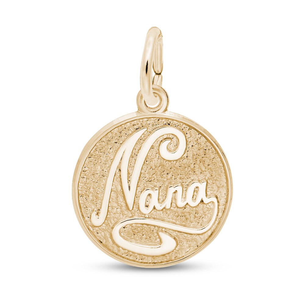 Nana Charm 14K Yellow Gold YEtCgnYX