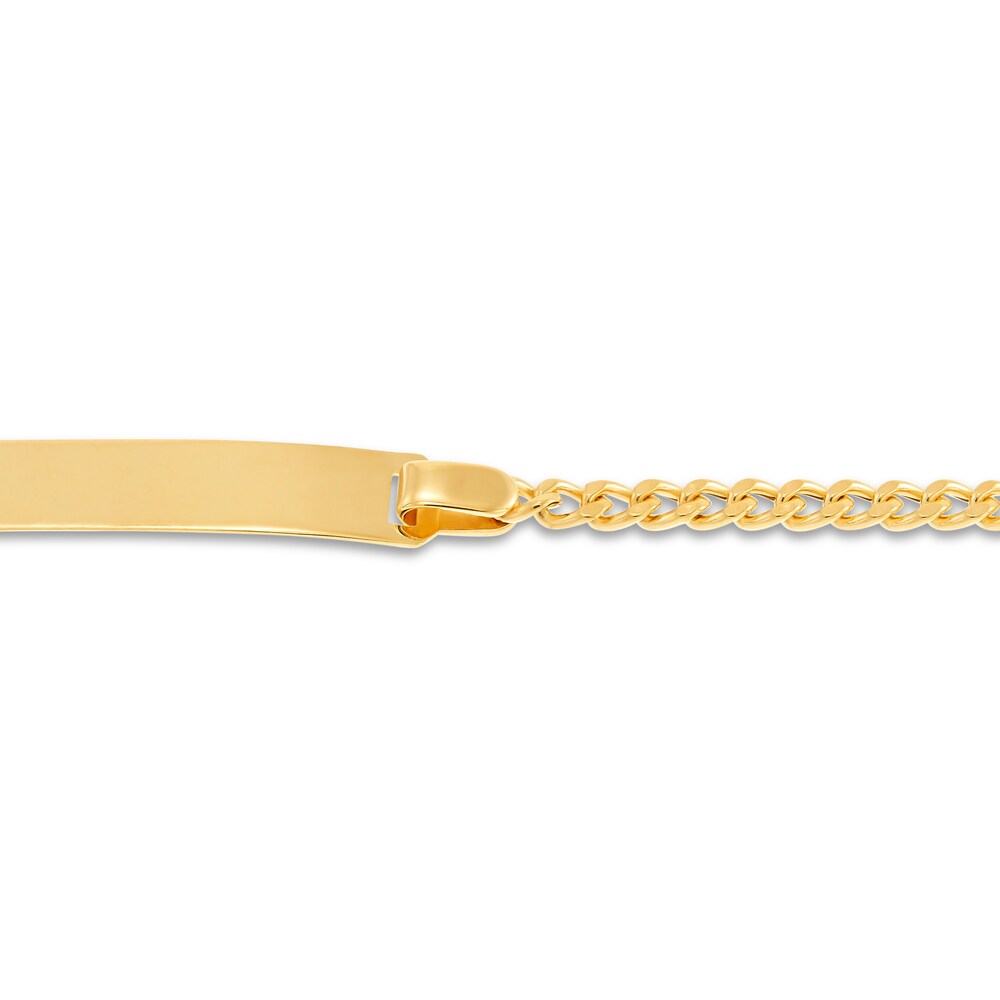 Children\'s ID Bracelet 14K Yellow Gold ZQgCg322