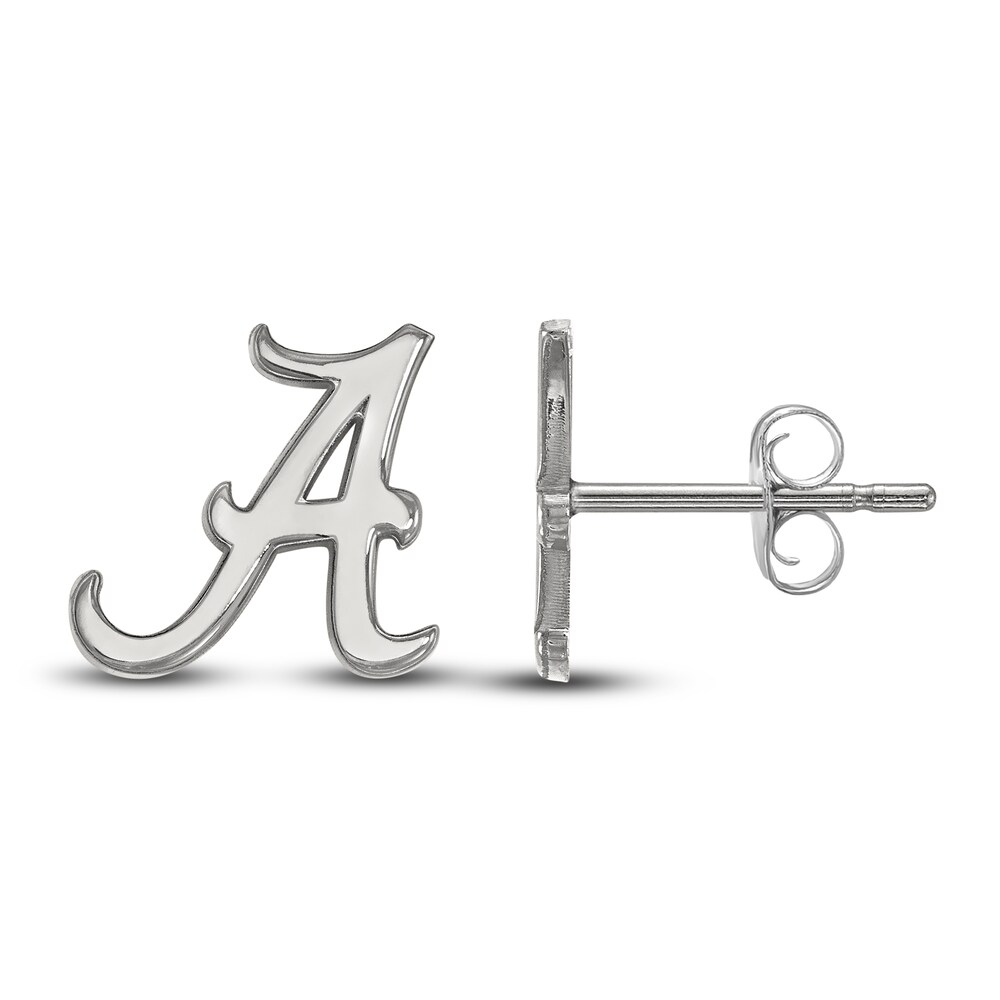 University of Alabama Stud Earrings Sterling Silver bJZyWtPC