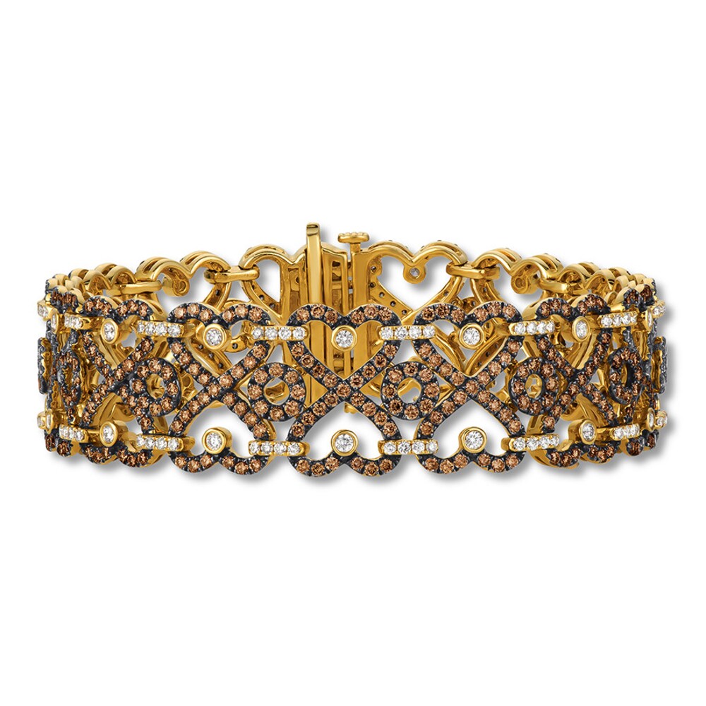 Le Vian Diamond Bracelet 6-3/4 carat tw 14K Honey Gold f0gQbwOj