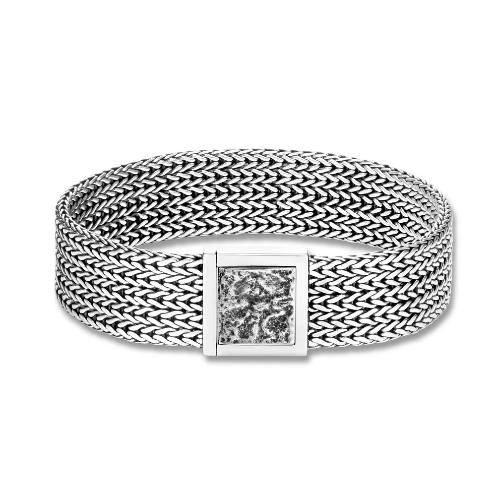 John Hardy Classic Chain Bracelet Sterling Silver - Medium fK8k08e4