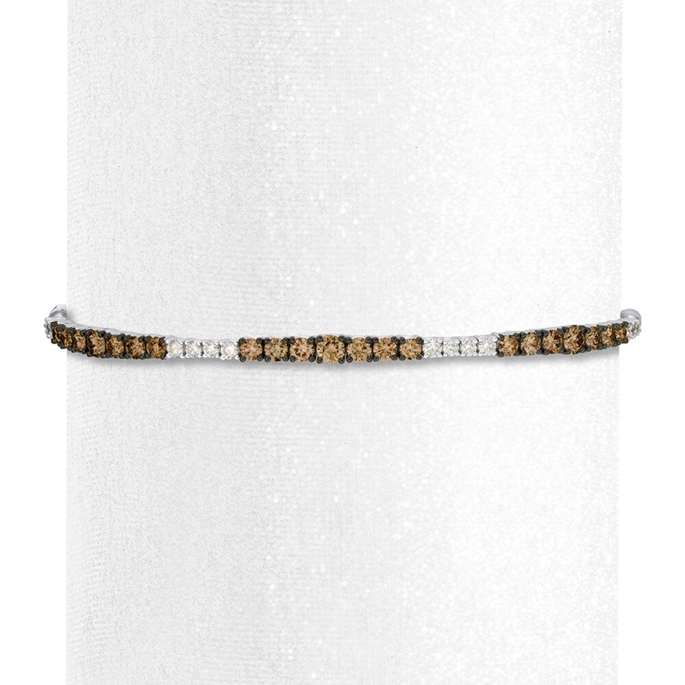 Le Vian Chocolate Diamond Bolo Bracelet 2 ct tw 14K Vanilla Gold fpDVuoU0