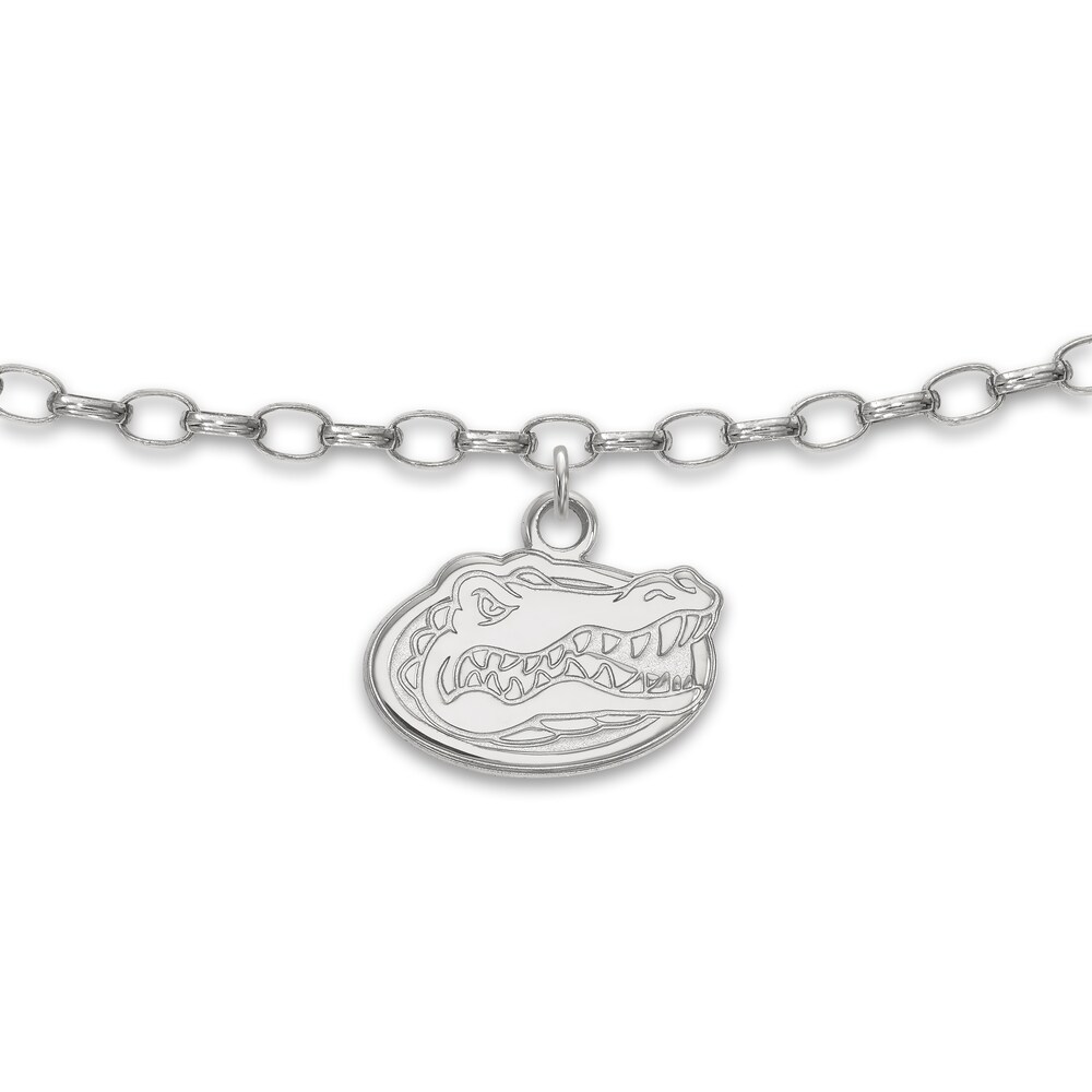 University of Florida Anklet Sterling Silver 9" gbGqYpGD