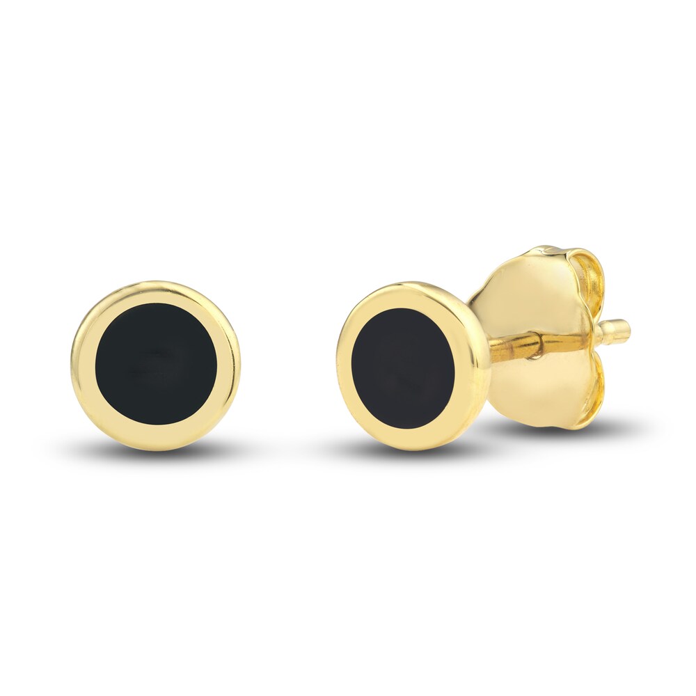 Geometric Stud Earring Set 14K Yellow Gold he6TpL3z