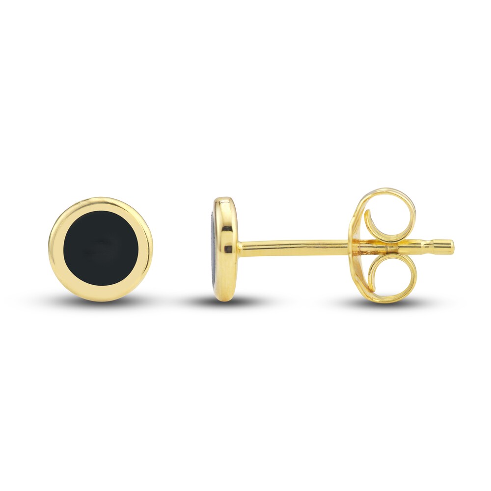 Geometric Stud Earring Set 14K Yellow Gold he6TpL3z