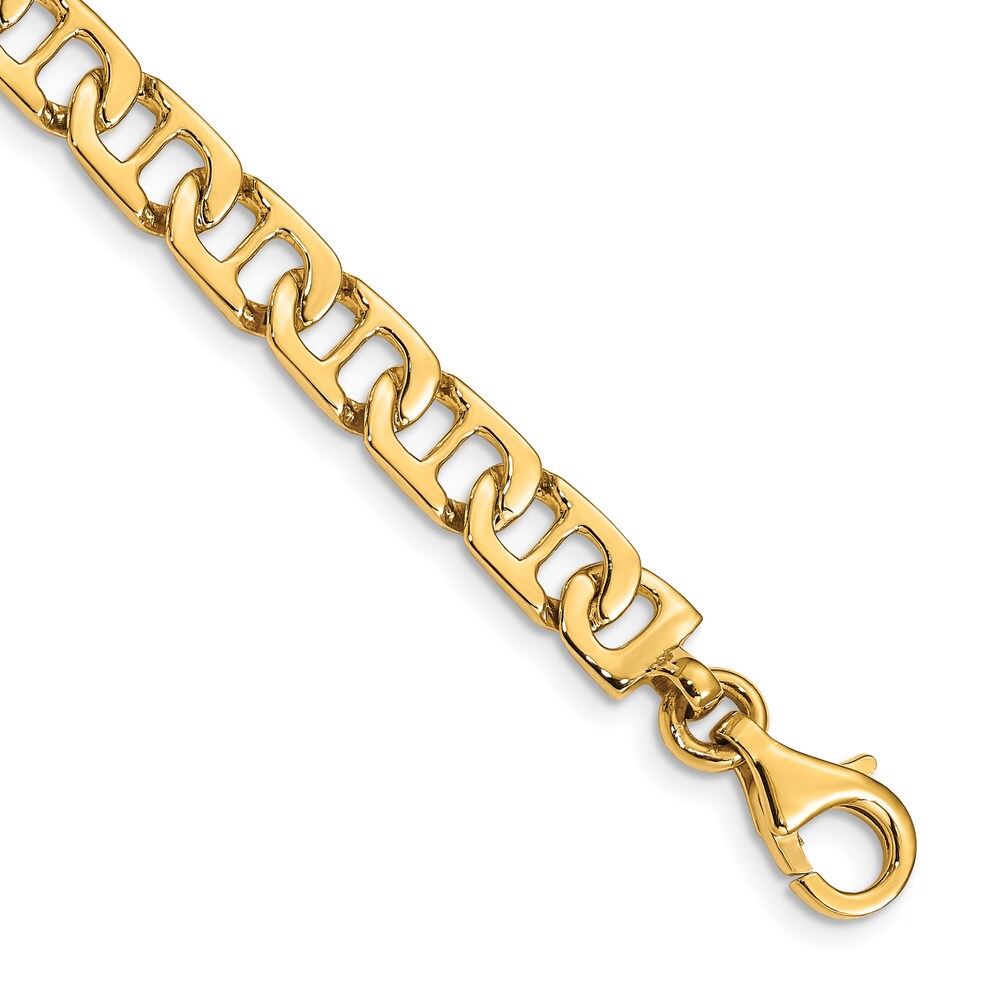 Anchor Link Bracelet 14K Yellow Gold 6.5mm i00K0oO3