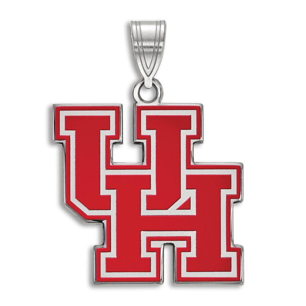 University of Houston Enamel Charm Sterling Silver jNYdZCyg