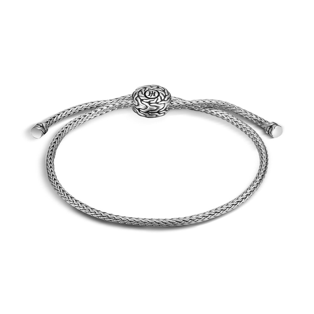 John Hardy Classic Chain Pull Through Bracelet in Silver, Small - Medium l8vcpfOn