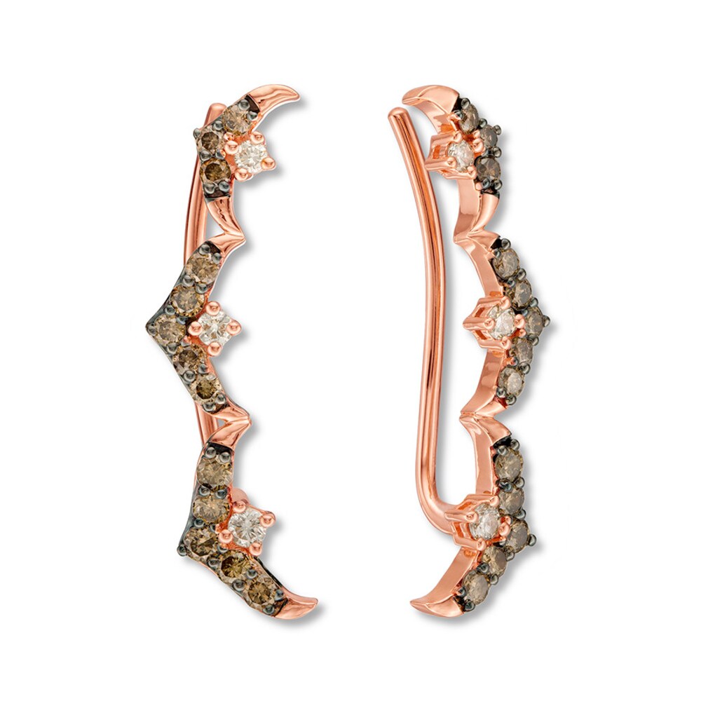 Le Vian Chocolate & Nude Diamonds 1/2 ct tw 14K Gold Earrings n33S657r